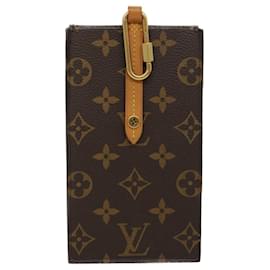 Louis Vuitton-LOUIS VUITTON Monogram Box funda para teléfono Funda para móvil M68523 LV Auth jk1637EN-Otro
