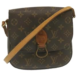 Louis Vuitton-LOUIS VUITTON Monogram Saint Cloud MM Shoulder Bag M51243 LV Auth bs770-Monogram
