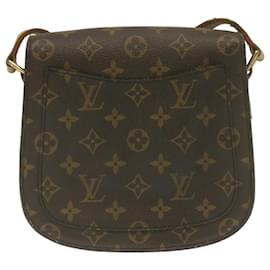Louis Vuitton-LOUIS VUITTON Monogram Saint Cloud MM Shoulder Bag M51243 LV Auth bs770-Monogram