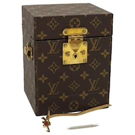 Louis Vuitton-LOUIS VUITTON Monogram Coffret remontoir Accessoire Case M48126 auth 29828A-Monogramme
