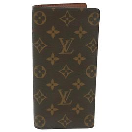 LOUIS VUITTON Monogramm Portefeuille Brazza Lange Geldbörse M66540 LV Auth 29436 Monogramm