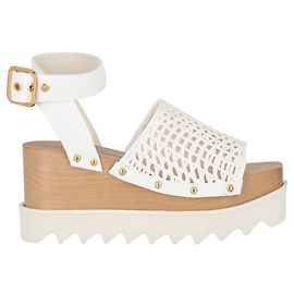 Stella Mc Cartney Sandalias con plataforma Stella McCartney Blanco