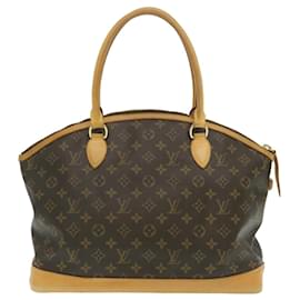 Louis Vuitton-LOUIS VUITTON Monogram Lockit Horizontal Hand Bag M40104 LV Auth bs724-Other