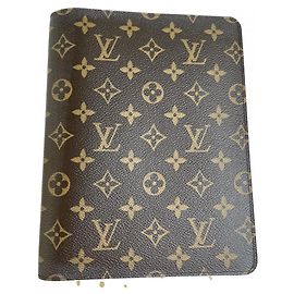 Housse de bureau Louis Vuitton GM Monogramme Marron Marron