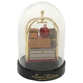 Louis Vuitton-LOUIS VUITTON Snow Globe Hotel Trolley Clear LV Auth 29512-Other