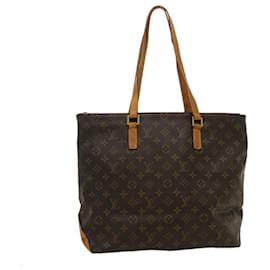 Louis Vuitton-LOUIS VUITTON Monogram Cabas Mezzo Tote Bag M51151 LV Auth rz229-Other