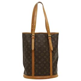 Louis Vuitton-LOUIS VUITTON Monogram Bucket GM Shoulder Bag M42236 LV Auth jk1133-Monogram