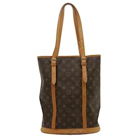 Louis Vuitton-LOUIS VUITTON Monogram Bucket GM Shoulder Bag M42236 LV Auth jk1133-Monogram
