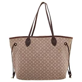 Louis Vuitton-LOUIS VUITTON Monogram Idylle Neverfull MM Tote Bag Sepia M40515 LV Auth nh635-Other