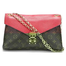 Louis Vuitton-Monogram Pallas Chain Bag-Brown