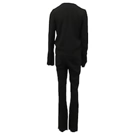 Haider Ackermann-Haider Ackermann Tuxedo Jumpsuit in Black Viscose-Black