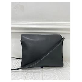 Yves Saint Laurent-Vintage Envelope clutch-Black