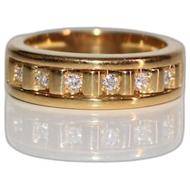 Poiray-headband wedding ring-Golden
