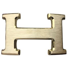 Hermès Hebilla de cinturón H 5382 Dorado