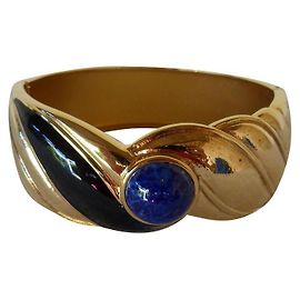 Lanvin Bracelets Noir Bleu Marine Bijouterie dorée