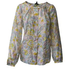 Top Escada Sport Estampado Seda Multicolor Multicolor
