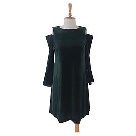 Robe Ralph Lauren en velours vert Vert Vert foncé