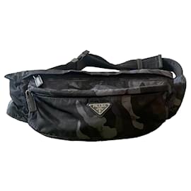 Prada-Belt bag pouch-Dark grey