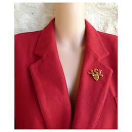 Yves Saint Laurent-Pins & brooches-Gold hardware