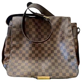 Louis Vuitton-sac porté épaule Bastille-Marron