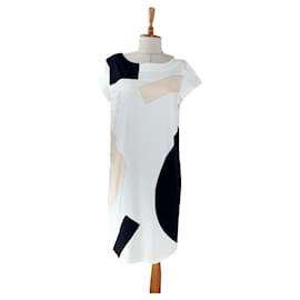 Robe Bitte Kai Rand Blanche Multicolore Coton Blanc Multicolore