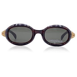 Karl Lagerfeld Gafas de sol mujer marrón menta ovaladas Mod. 4128 41 140 MM ORO Castaño