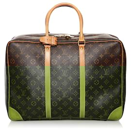 Louis Vuitton-Louis Vuitton Brown Monogram Sirius 45-Brown