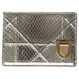 Dior-Purses, wallets, cases-Silvery