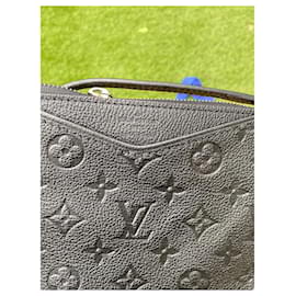 Louis Vuitton-Louis Vuitton black empreinte pallas crossbody bag-Black