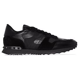 Valentino Garavani VALENTINO - Garavani baskets Rockrunner noires Noir
