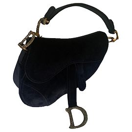 Christian Dior Borse Blu navy