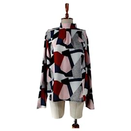 Autre Marque mbyM Blouse Top Multicolore Polyester Taille L Multicolore