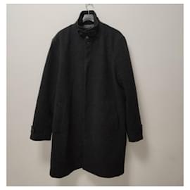 Theory-Men Coats Outerwear-Dark grey