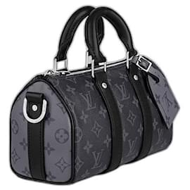 Louis Vuitton-LV Keepall 25 eclipse de monograma-Negro