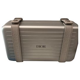 Christian Dior Borse laterali Grigio