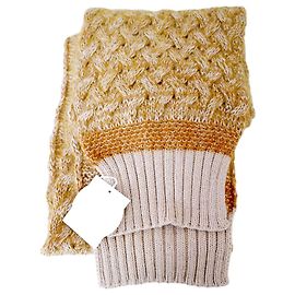 Chloé Echarpe Chloe Extra Long Canyon Sunset Conhaque Caramelo