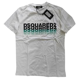 Dsquared2-Camisetas-Blanco