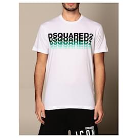 Dsquared2-Camicie-Bianco