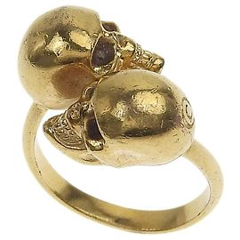 Alexander Mcqueen Anillos Dorado