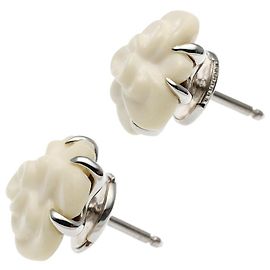 Orecchini Camelia Chanel bianchi Bianco