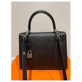 Hermès-Handbags-Black