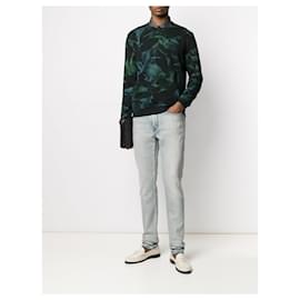 Saint Laurent-Saint Laurent Jean skinny en denim light Fall Blue-Blue