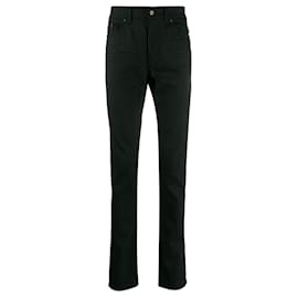 Saint Laurent-Saint Laurent distressed skinny jeans-Black