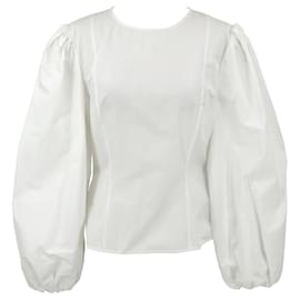 Calvin Klein-Calvin Klein 205W39NYC blouse in white cotton-White