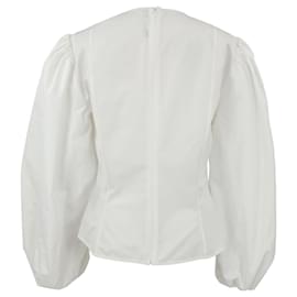 Calvin Klein-Calvin Klein 205W39NYC blouse in white cotton-White