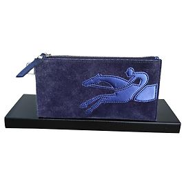 Longchamp Clutch bags Dark blue
