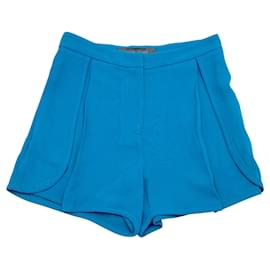 Elie Saab-Elie Saab shorts in ocean blue-Blue