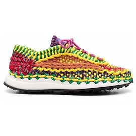 Valentino Garavani - Baskets en crochet Multicolore