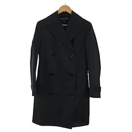 Junya Watanabe-JUNYA WATANABE COMME des GARCONS Trench coat/S/cotton/BLK/plain-Black