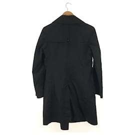 Junya Watanabe-JUNYA WATANABE COMME des GARCONS Trench coat/S/cotton/BLK/plain-Black
